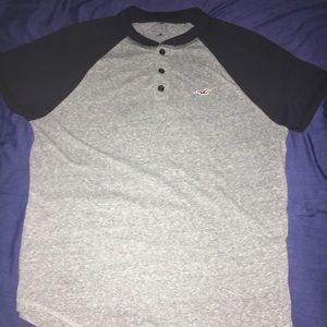 Hollister Mens Henley Tee